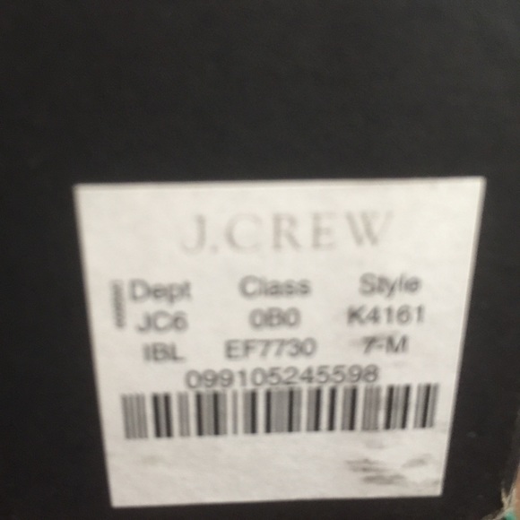 JCREW SNAKESKIN TALL BOOTS sz 7 NIB - Picture 5 of 5